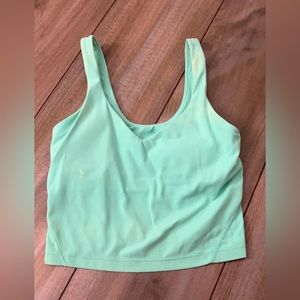 Lululemon Align Tank size 4: mint green